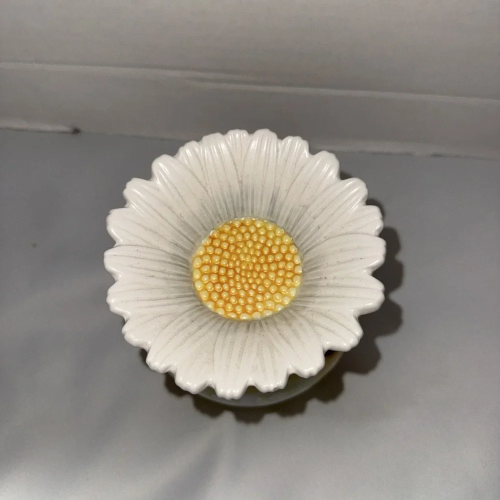 Yankee Candle Sunflower‎ Yellow Floral Ceramic Wax Warmer